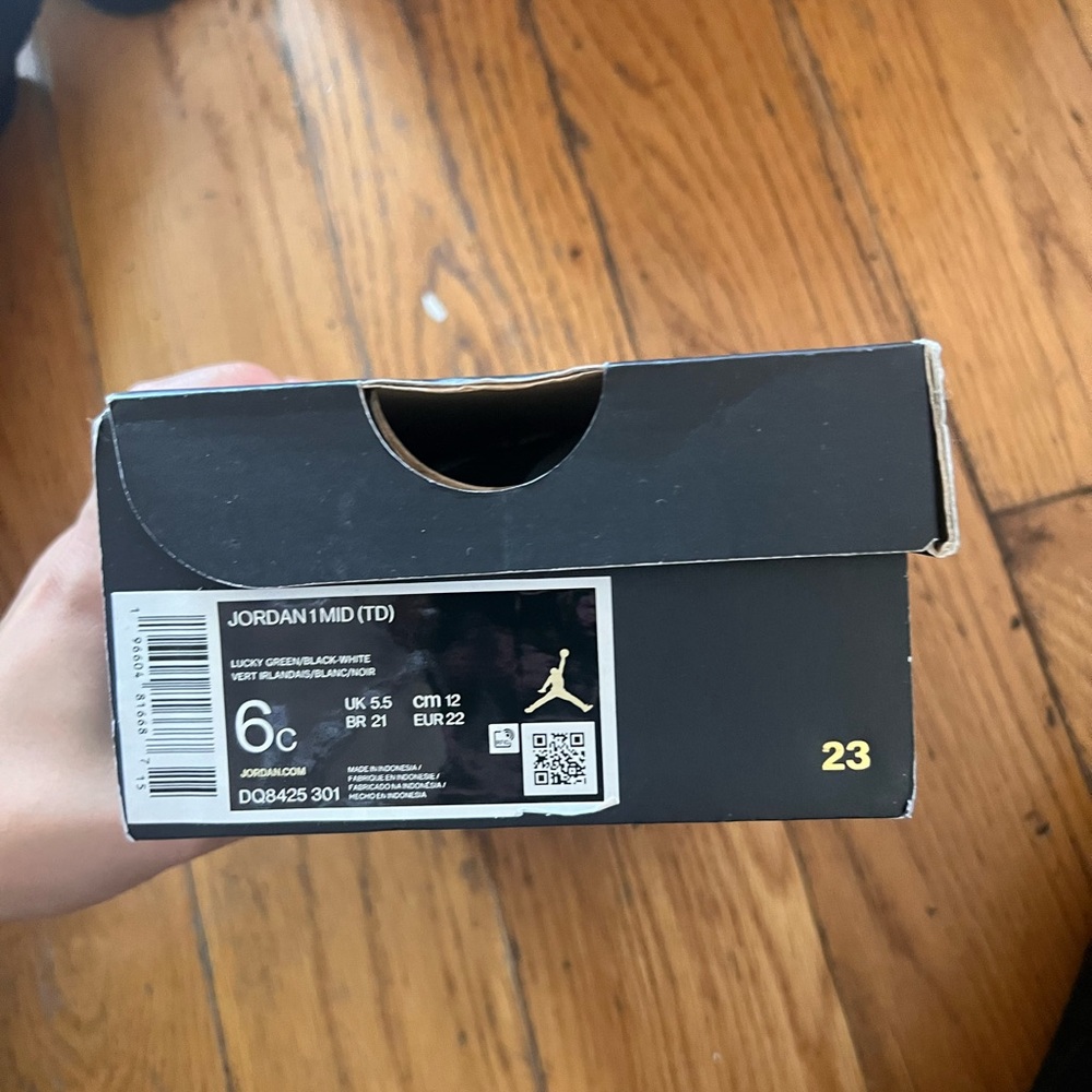 Green Toddler Jordan 1 MID (TD)